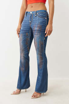 JOEY TERRY MID RISE SUPER T FLARE PANT, image 4