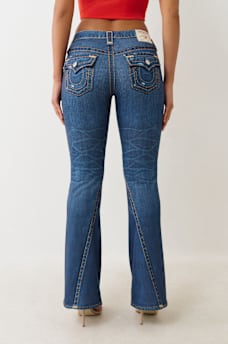 JOEY TERRY MID RISE SUPER T FLARE PANT, image 5