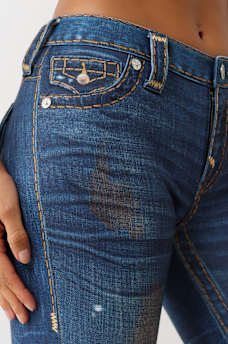 JOEY TERRY MID RISE SUPER T FLARE PANT, image 6