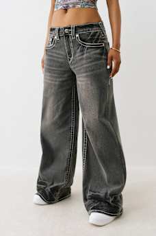 JESSIE BIG T BUDDHA POCKET BAGGY JEAN, image 4