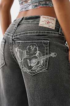 JESSIE BIG T BUDDHA POCKET BAGGY JEAN, image 1