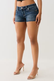JOEY 'I LOVE TRUE RELIGION' LOW RISE SHORT, image 4
