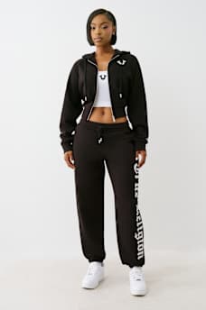 CRYSTAL BOYFRIEND JOGGER, image 2