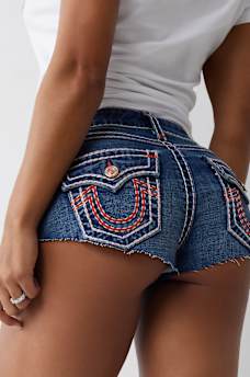 SPICY MID RISE SUPER T SHORT, image 3