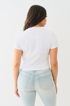 CRYSTAL BUTTERFLY BABY TEE, image 6