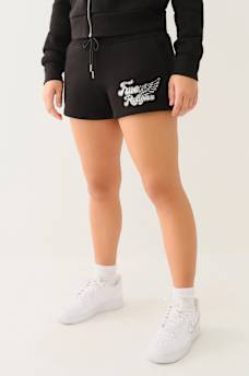 CRYSTAL WING SWEAT SHORT, image 3
