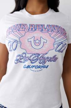 CRYSTAL LOGO CALIFORNIA TEE, image 1