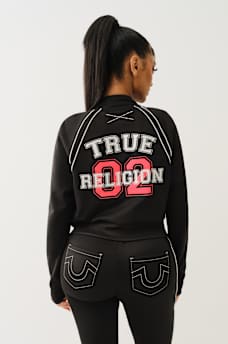 TRUE SPORTY SHRUNKEN TRACK JACKET, image 6