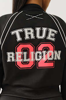 TRUE SPORTY SHRUNKEN TRACK JACKET, image 1