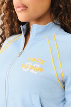 TRUE SPORTY SHRUNKEN TRACK JACKET, image 2