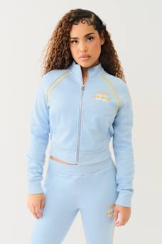 TRUE SPORTY SHRUNKEN TRACK JACKET, image 3