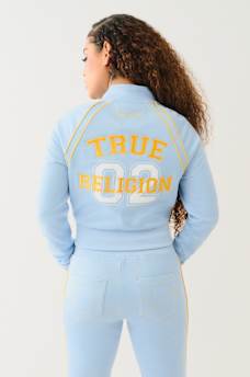 TRUE SPORTY SHRUNKEN TRACK JACKET, image 5