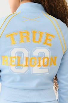 TRUE SPORTY SHRUNKEN TRACK JACKET, image 1
