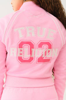 TRUE SPORTY SHRUNKEN TRACK JACKET, image 1