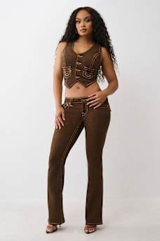 BECCA LOW RISE BOOTCUT JEAN, image 2