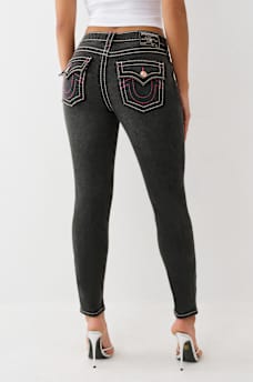 JENNIE MID RISE  BIG T CURVY SKINNY JEAN, image 4