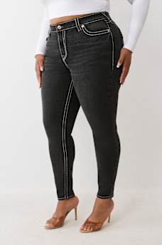 PLUS JENNIE MID RISE BIG T CURVY SKINNY JEAN, image 4