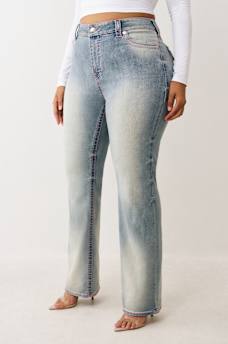 PLUS BILLIE MID RISE BIG T STRAIGHT JEAN, image 4