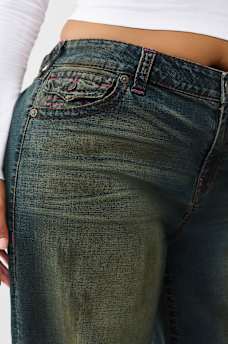 PLUS BOBBI MID RISE BIG T BAGGY JEAN, image 6