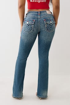 BECCA MID RISE SUPER T BOOTCUT JEAN, image 5