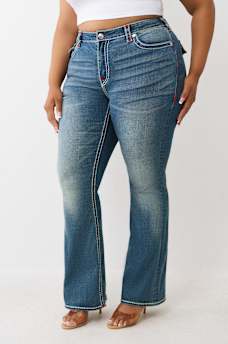 PLUS BECCA MID RISE SUPER T BOOTCUT JEAN, image 4