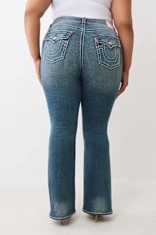 PLUS BECCA MID RISE SUPER T BOOTCUT JEAN, image 5