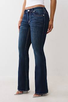 JEANS CORTE DE BOTA BECCA BIG T DE TIRO MEDIO, image 4