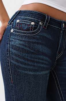 JEANS CORTE DE BOTA BECCA BIG T DE TIRO MEDIO, image 6