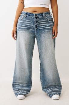 PLUS BOBBI BIG T BAGGY JEAN, image 1