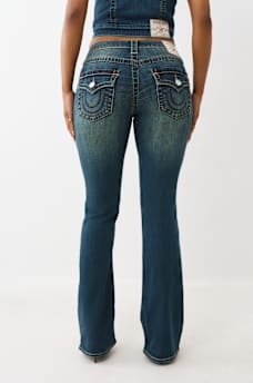 BECCA MID RISE BIG T  BOOTCUT JEAN, image 5