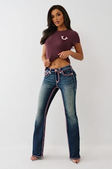 BECCA ROPE STITCH BOOTCUT JEAN, image 3