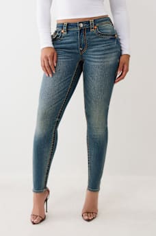 JENNIE MID RISE SUPER T CURVY SKINNY JEAN, image 2