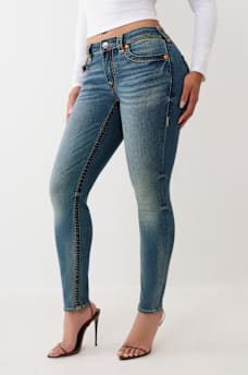 JENNIE MID RISE SUPER T CURVY SKINNY JEAN, image 4