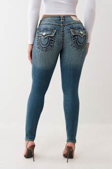 JENNIE MID RISE SUPER T CURVY SKINNY JEAN, image 5
