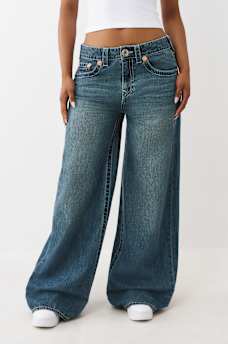 JESSIE ERMBOIDERED SUPER BAGGY JEAN, image 2