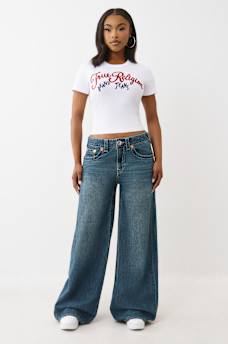 JESSIE ERMBOIDERED SUPER BAGGY JEAN, image 3