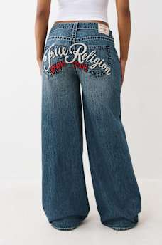 JESSIE ERMBOIDERED SUPER BAGGY JEAN, image 5