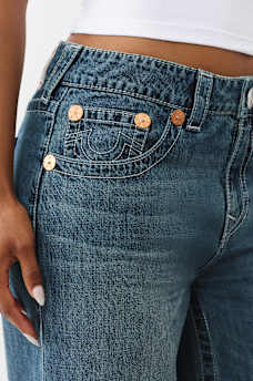 JESSIE ERMBOIDERED SUPER BAGGY JEAN, image 6