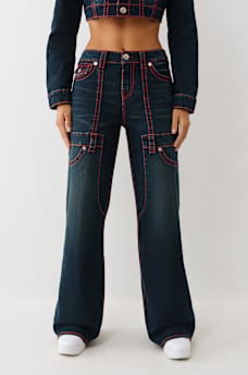 BOBBI BIG T FLAP CARPENTER JEAN, image 2