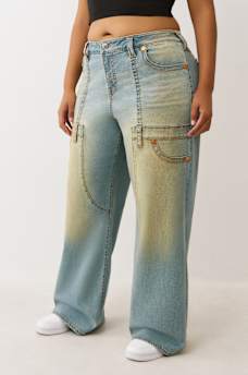 PLUS BOBBI CARPETNER BIG T BAGGY JEAN, image 3