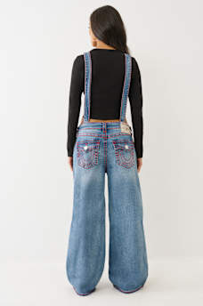 DENIM BAGGY BIG T OVERALL, image 3