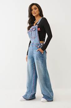 DENIM BAGGY BIG T OVERALL, image 4