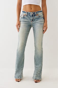 JOEY LOW RISE SUPER T FLARE JEAN, image 4