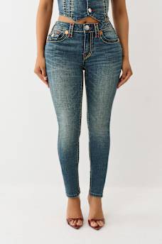 JENNIE SUPER T MID RISE CURVY SKINNY JEAN, image 5