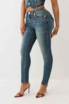 JENNIE SUPER T MID RISE CURVY SKINNY JEAN, image 7