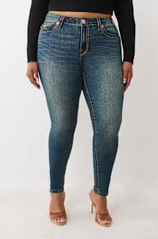 PLUS JENNIE SUPER T MID RISE CURVY SKINNY JEAN, image 2