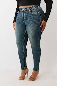 PLUS JENNIE SUPER T MID RISE CURVY SKINNY JEAN, image 4
