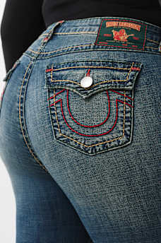 PLUS JENNIE SUPER T MID RISE CURVY SKINNY JEAN, image 1