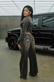 JESSIE SUPER T SUPER BAGGY JEAN, image 1