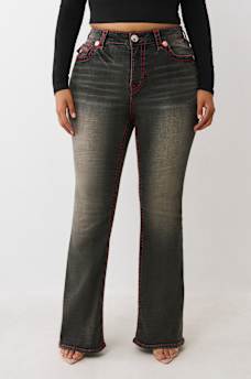 PLUS BECCA MID RISE SUPER T BOOTCUT JEAN, image 2